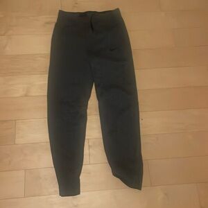 Nike grey fleece pants small